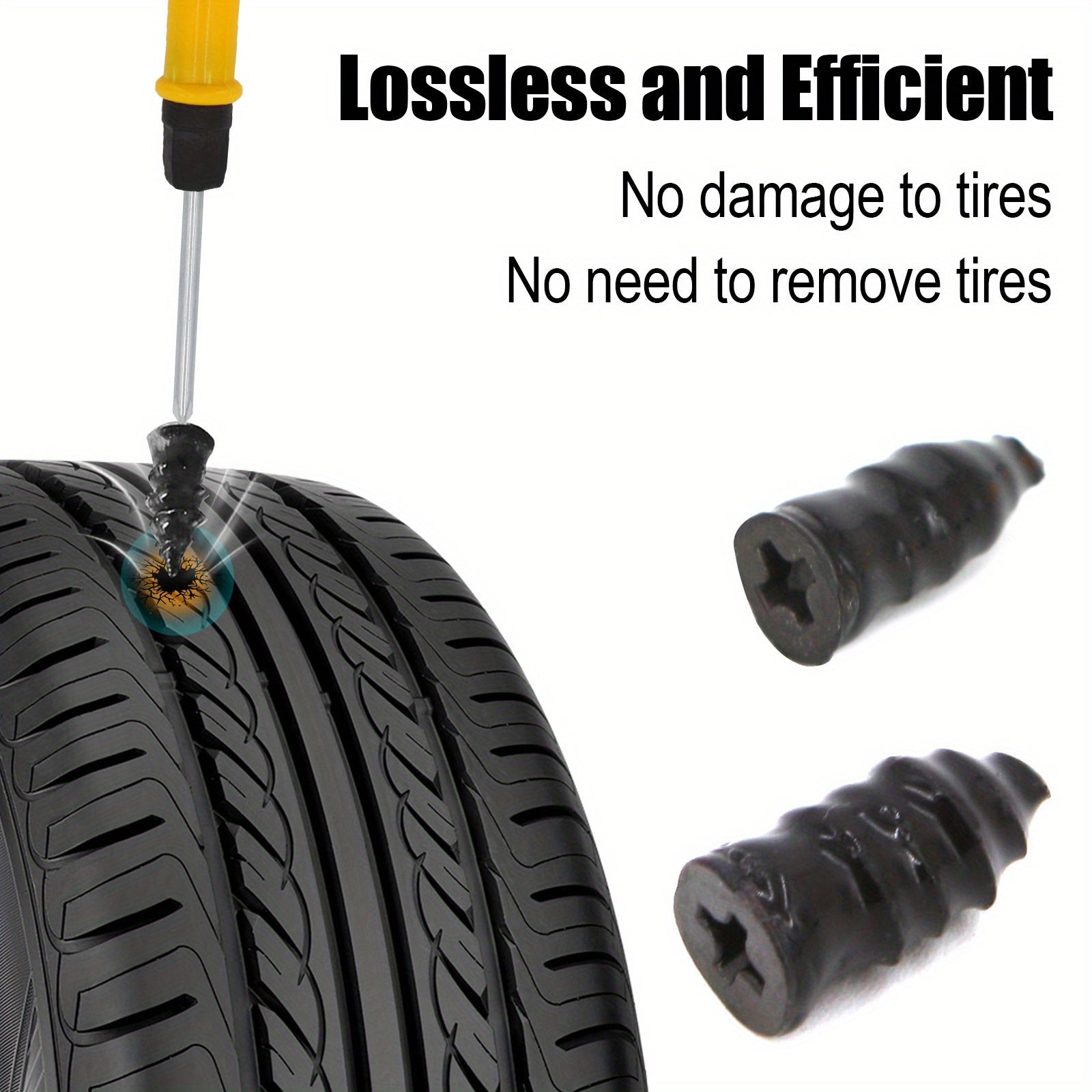 Quick-Fix Tire Repair Kit - 42 Pieces — ae 02 Se1fc493ec0e34c2885183bcf0014606dw